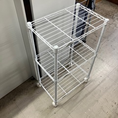 O2505-502 3段キャスター付ラック 中古