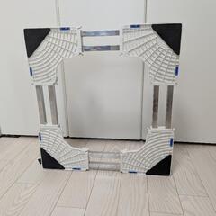 洗濯機台、キャスター付き【未使用品】の画像