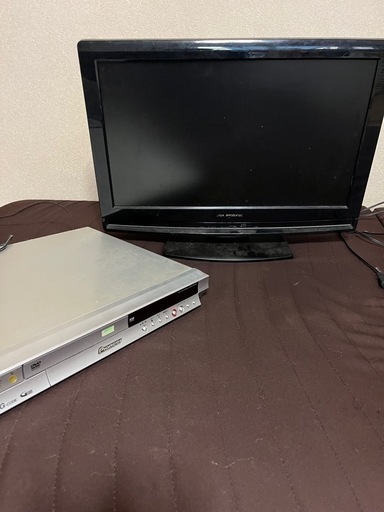 テレビ、DVDプレイヤー