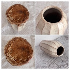 美濃焼 花瓶 花入れ 陶磁器の画像