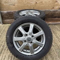 スタットレスタイヤホイールセット 155/65/13 4穴