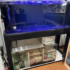 (引き取り調整中)120×45×45 オーバーフロー アクリル水...