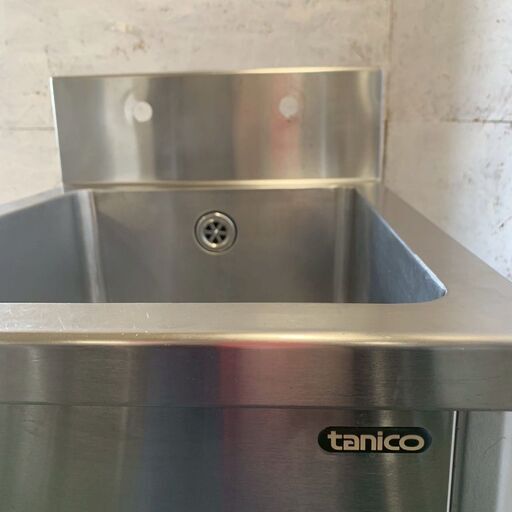 tanico】タニコー ステンレス製 1槽シンク W450×D600×H840