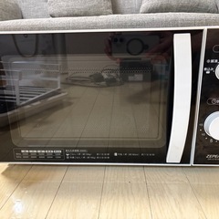 ゼピール電子レンジ　DR-G1818F 2019年式の画像