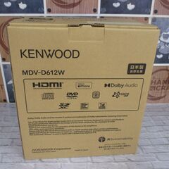 ケンウッド KENWOOD MDV-D612W カーナビ 未使用品 【ハンズクラフト宜野湾店】の画像