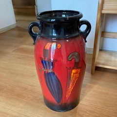 ドイツ製　傘立て　陶器　