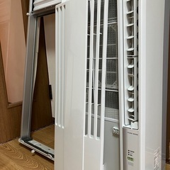 2020年製 CORONA コロナ 窓用 エアコン(CW-F1620) 4～7畳目安 リモコン&取付枠あり の画像