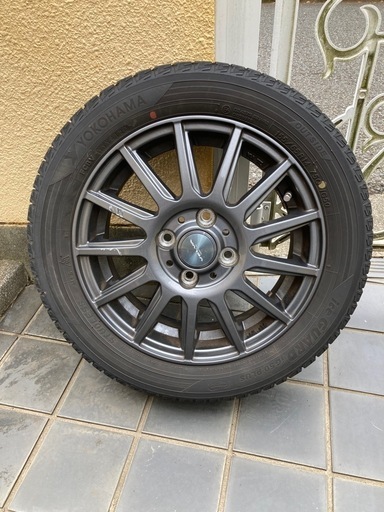 アルトラパン用　アルミ付きスタッドレスタイヤ