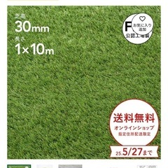 カインズ　人工芝　3ミリ　防草シート