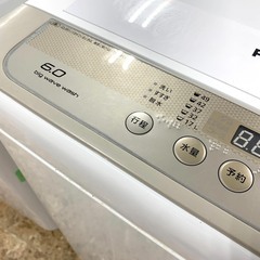 Panasonic/パナソニック 全自動電気洗濯機 6㎏ NA-F60B10 2017年製 生活家電 札幌 東区の画像