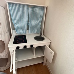 【価格相談可】IKEA おままごとキッチン【木製】+α