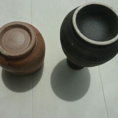 備前焼❓２個の画像
