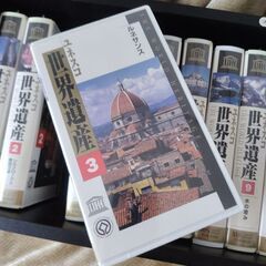 ユネスコ　世界遺産　全10巻　VHSの画像