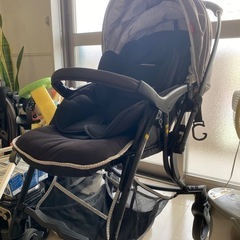 ベビーカー　ほぼ未使用　ピジョン　ランフィ
