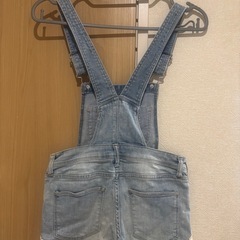 ★H&M デニムサロペット オールインワン★130の画像