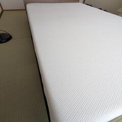 快眠タイムズマットレスとローベッドのセット-セミダブルの画像
