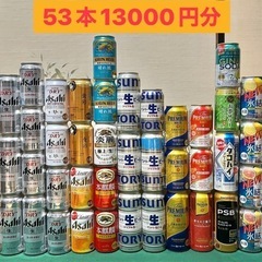 お酒 ビール 発泡酒 チューハイ 53本 飲み比べ まとめ売り