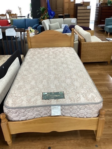 シングルベッド【町田市再生家具】250494 (ショップまちエコ ) 町田の 