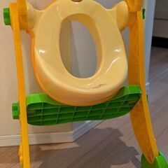 【美品】アンパンマンステップ付き補助便座