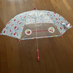 新品未使用品 幼児　女の子　傘　