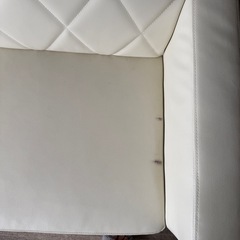 オットマン付きL字ソファの画像