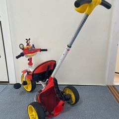 【引き渡し決定】ミッキー　三輪車の画像