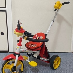 【引き渡し決定】ミッキー　三輪車の画像