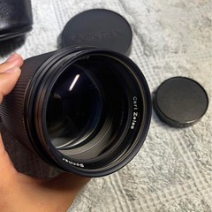 カールツァイス Sonnar f2.8　180mm レンズ　GFX　contaxの画像