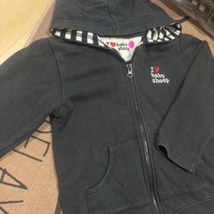 ★baby shoop ジップアップパーカー 120★の画像