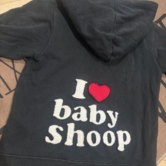 ★baby shoop ジップアップパーカー 120★