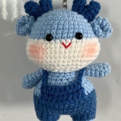 ドラゴンあみぐるみキーホルダー付き