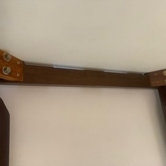 レール折り畳みテーブル　鏡面仕上げの画像