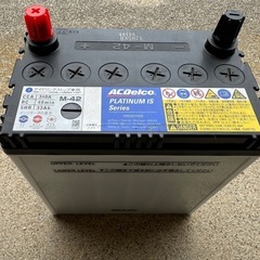 軽自動車用ACDelco M-42バッテリー中古の画像