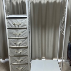 LOWYA 伸縮式ハンガーラック