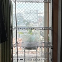 スチールラック　伸縮有