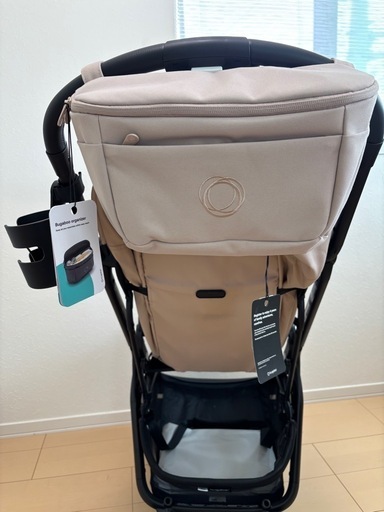 バガブー　バタフライ　バンパーバー　デザートトープ　Bugaboo ベージュ バガブー バタフライ 超コンパクトストローラー デザートトープ