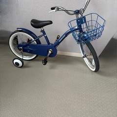子供用自転車　補助輪あり　