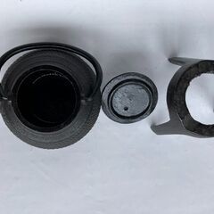 南部鉄器　水差し鉄瓶　台座付きの画像