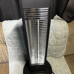 YAMAZEN タワー型電気ヒーター DCT-J063 ブラック