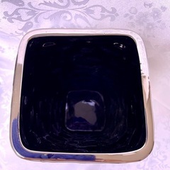 【未使用】花瓶㉓シルバー陶器の画像