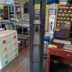 5段オープンシェルフ　フリーラック　棚　スリム　ブラウン　サイズ（約）幅62×奥24.5×高165　　■近隣配送無料 買取GO‼　栄和店の画像