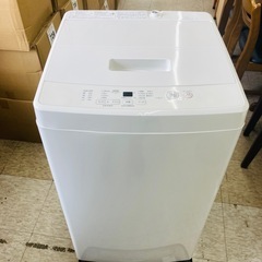 【ジモティー割引で最大15％OFF⭐️】 2020年製　無印良品　洗濯機　5.0kg ホワイト　MJ-W50A