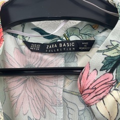 ZARA シャツワンピースの画像