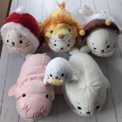 しろたんぬいぐるみおまとめの画像