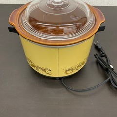 【ジモティー割引で最大15％OFF⭐️】 今西金属　クロックポット　1.8ℓ 電気陶器鍋の画像