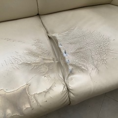 ソファ2つ。2人掛けと2.5人
掛けのセットの画像