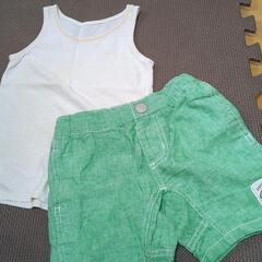 メッシュ肌着　ハーフパンツ　100