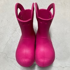 クロックス　レインブーツ　雨靴の画像