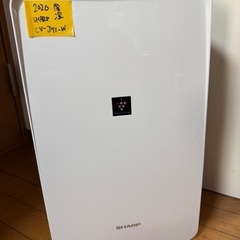 ⬜️除湿機番号9  SHARP 2020年製 大阪市内配達無料 保管場所での引取りは値引きします