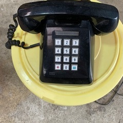 中古黒電話